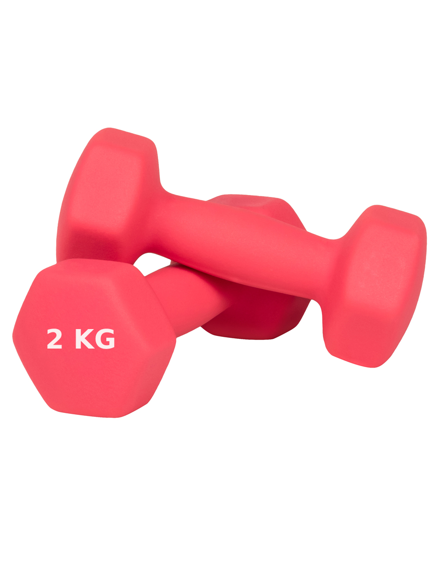 Гантель Profit MDK-101-4 (2 кг) розовый - фото 2 - id-p201210865