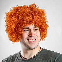 Карнавальный парик "Объём" цвет рыжий