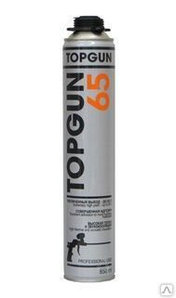 Пена монтажная Top Gun 65 850ml (под пистолет)