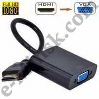 Переходник для видеокарты Orient C050 HDMI (M) - VGA (15F), КНР