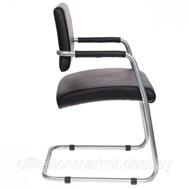 Кресло на полозьях "CH-599AV TW-01", сетка, ткань, металл, черный - фото 3 - id-p201218987