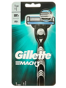 Станок Gillette MACH3 + кассета 1шт