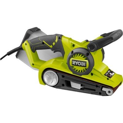 Ленточная шлифмашина  RYOBI EBS800 (800 Вт, 76х150 мм, 4 пол.рукоятки, 1 скребок, 4 форс., коробка)