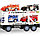 Детский игровой набор Автовоз 666-93A для мальчиков, фура, трейлер, грузовик с машинками, фото 3