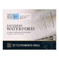 Блок для акварели Saunders Waterford CP натур белый 300 г/м² 410x310мм (20 листов)