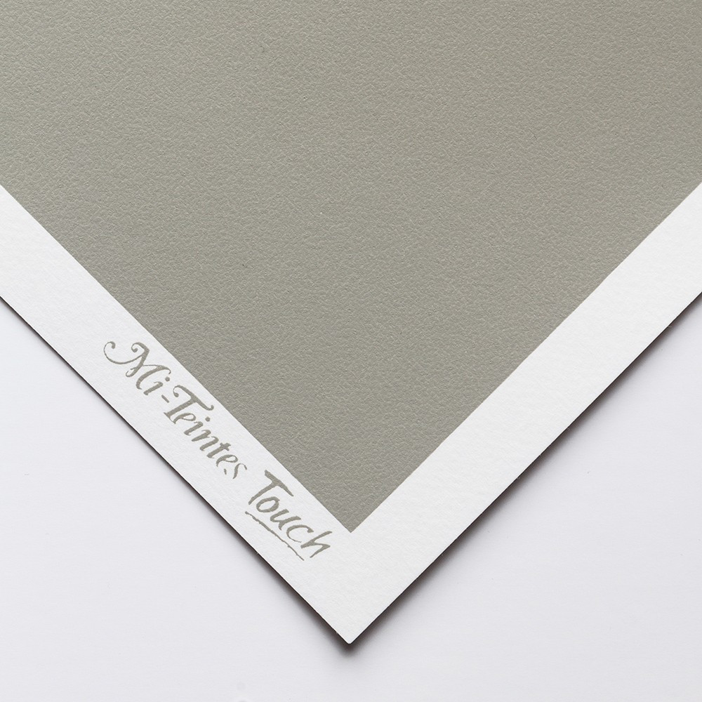 Бумага для пастели Mi-Teintes Touch 355г/м.кв 50*65см №431 Серый стальной