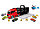 Детский Автовоз 666-06K для мальчиков, 5 машинок в комплекте, фура, вертолет, дорожные знаки, фото 2