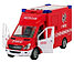 Детский Фургон Пожарная машина 666-08P для мальчиков, грузовик, игрушка для детей, фото 2