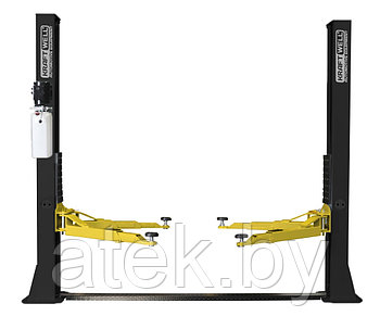 Подъемник двухстоечный г/п 4000 кг. электрогидравлический KraftWell арт. KRW4MLBL