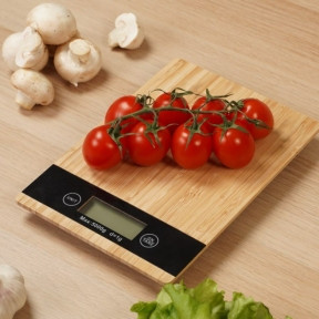 Весы электронные кухонные Electronic Kitchen Scale(бамбук) - фото 1 - id-p201242853