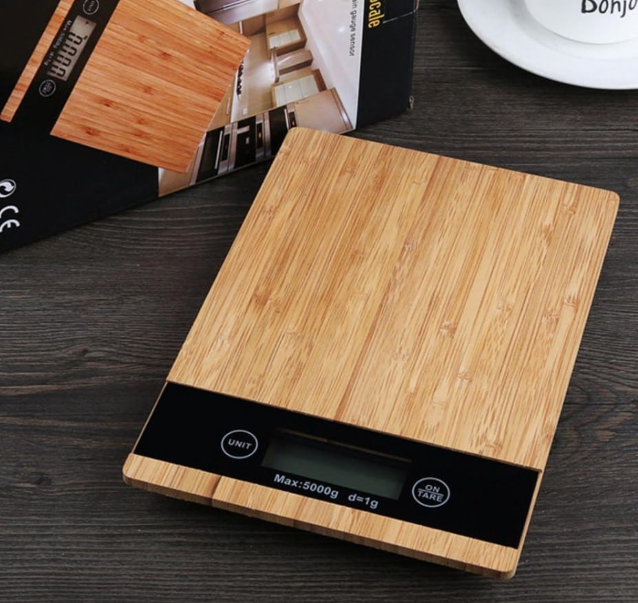 Весы электронные кухонные Electronic Kitchen Scale(бамбук) - фото 5 - id-p201242853