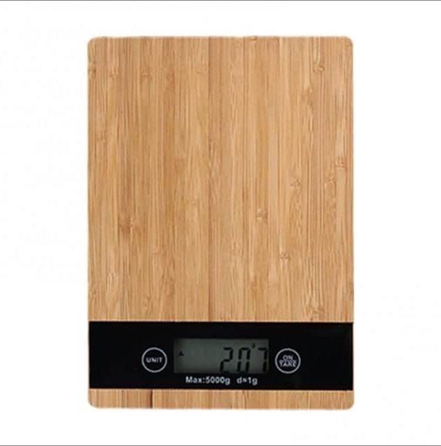 Весы электронные кухонные Electronic Kitchen Scale(бамбук) - фото 4 - id-p201242853