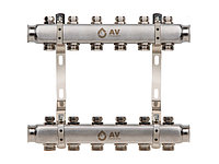 Коллекторная группа AVE162, 6 вых. AV Engineering (PRO серия Для отопления (радиаторы))