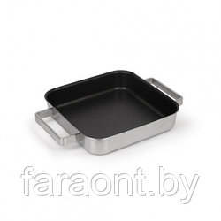 Сковорода квадратная с антипригарным покрытием (23x23х5 см)