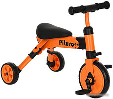 Детский велосипед Pituso Букашка складной (оранжевый) AS003-orange