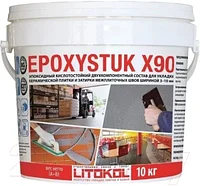 Фуга Litokol EpoxyStuk X90 C15 Grigio Ferro