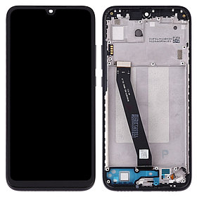 Дисплей (экран) для Xiaomi Redmi 7 c тачскрином и рамкой, черный