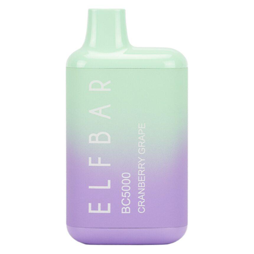 Elf Bar (Клюква-Виноград) 5000 затяжек, перезаряжаемый