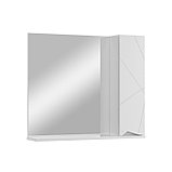 Шкаф-зеркало подвесной SanStar "Каскад 70" белый, фото 3