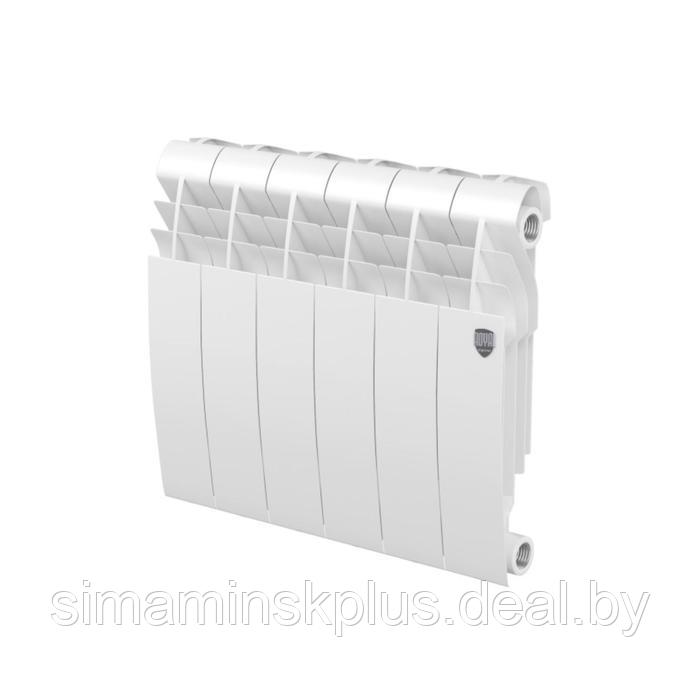 Радиатор биметаллический Royal Thermo BiLiner 350 /Bianco Traffico, 350x83 мм, 6 секций