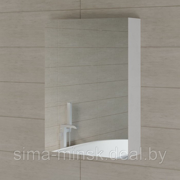 Шкаф-зеркало подвесной SanStar "Универсальный 40" белый - фото 5 - id-p201265781