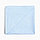Полотенце-уголок махровый "Крошка Я" 85х85 см, цвет нежно-голубой, 100% хлопок, 320 г/м2, фото 3