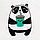 Полотенце-пончо детское махровое Крошка Я «Панда» 60х120см, 100% хлопок, 300гр/м2, фото 9