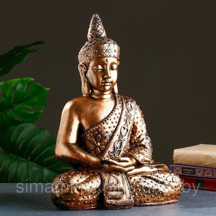 Фигура "Будда" бронза, 46х35х20см - фото 1 - id-p201264022