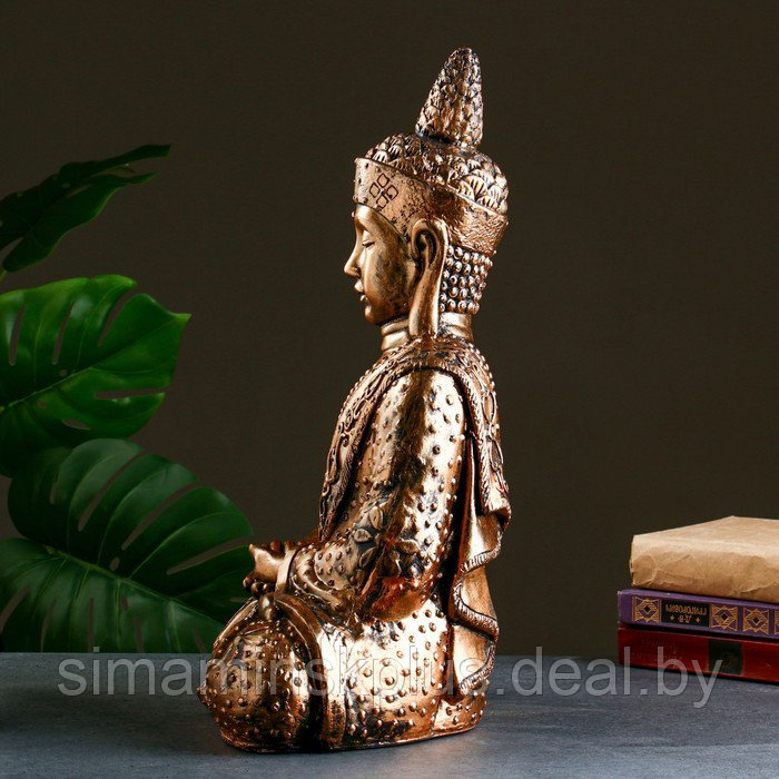 Фигура "Будда" бронза, 46х35х20см - фото 3 - id-p201264022