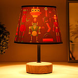 Настольная лампа "Роботы" Е14 15Вт 20х20х27 см, фото 3