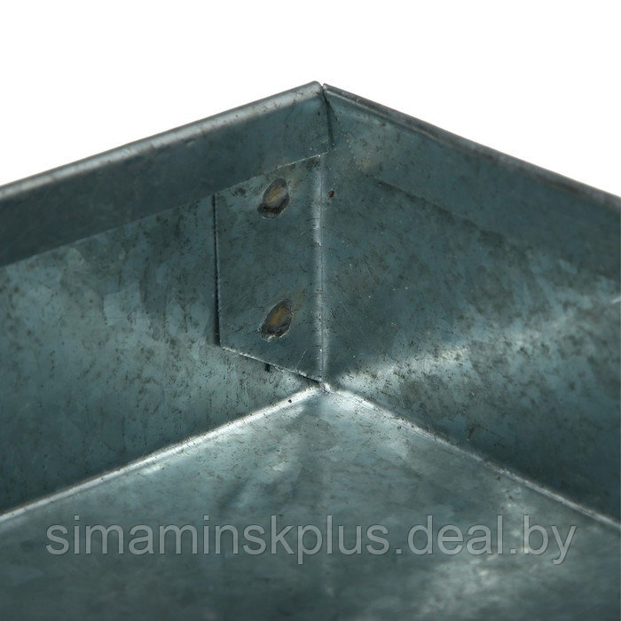 Поддон, 44 × 94 × 5 см, металл, серый - фото 2 - id-p201261883