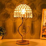 Настольная лампа "Баркус" G4 35Вт золото 17х17х36 см, фото 3