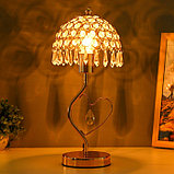 Настольная лампа "Баркус" G4 35Вт золото 17х17х36 см, фото 5