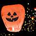 Фонарик желаний "Тыква", хеллоуин,  купол, оранжевый,, фото 2