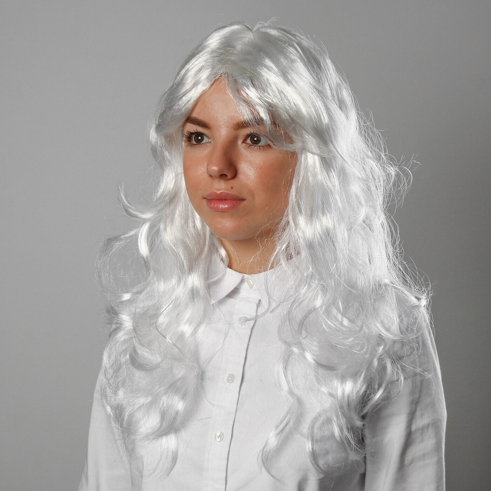 Карнавальный парик белый «Мадонна» - фото 1 - id-p201269438