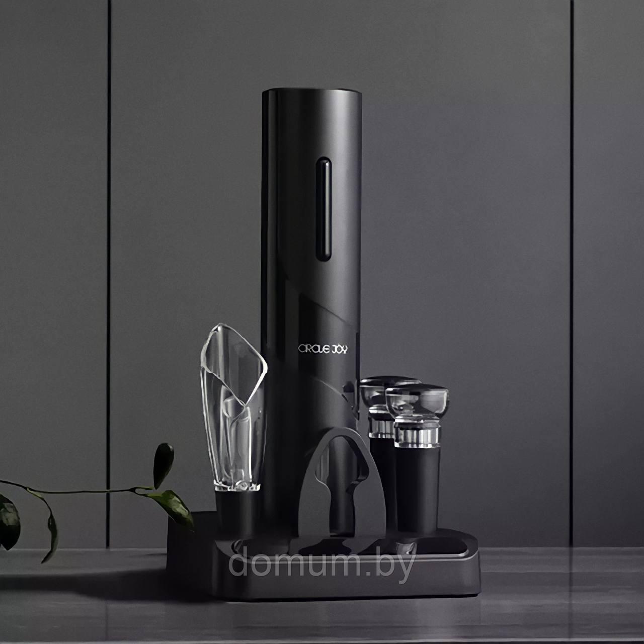 Умный набор для вина Xiaomi Circle Joy Black Samurai Wine Set (5 в 1) - фото 1 - id-p201048843