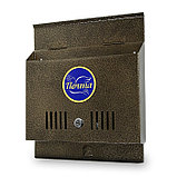 Ящик почтовый с замком, горизонтальный «Широкий», бронзовый, фото 3