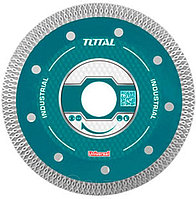 Алмазный диск ультратонкий 125X1,4X22,2 мм, сплошной (Сетчатый обод) TOTAL