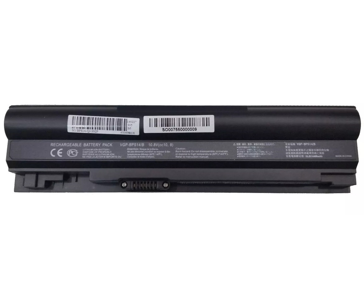 Аккумуляторная батарея VGP-BPS14 для ноутбука Sony VGN-TT, VGN-TT11, VGN-TT13, VGN-TT15