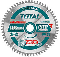 Диск пильный по дереву TCT 235mmX30X 60T (кольцо 16мм и 25,4мм) TOTAL