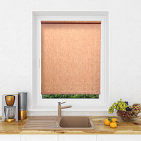 Рулонная штора Мини Lm Decor Жаккард Терракотовый 180x185 см