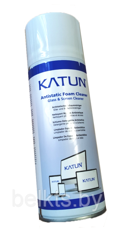 Антистатическое чистящее средство Foam Cleaner 400 мл (Katun) 54602 - фото 3 - id-p92574780