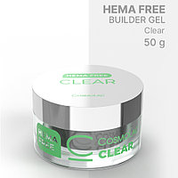 Гель CosmoGel HEMA FREE Clear, 50 мл.