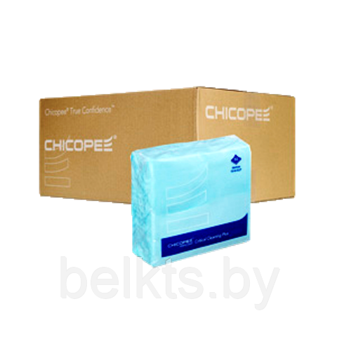 Салфетки Veraclean Critical Cleaning Turquoise (Chicopee)  (50 шт./уп.) (Katun) 48859