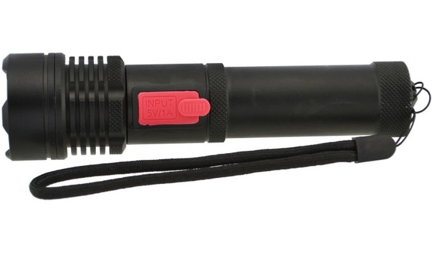 Фонарь YYC-X72-P90 аккумулятор зарядка от micro USB - фото 3 - id-p80518748