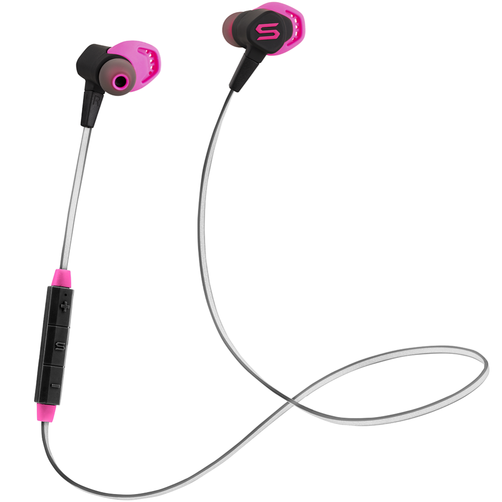 Беспроводные наушники Soul Run Free Pro X Vivid Pink (bluetooth) черный с розовым - фото 2 - id-p201273341