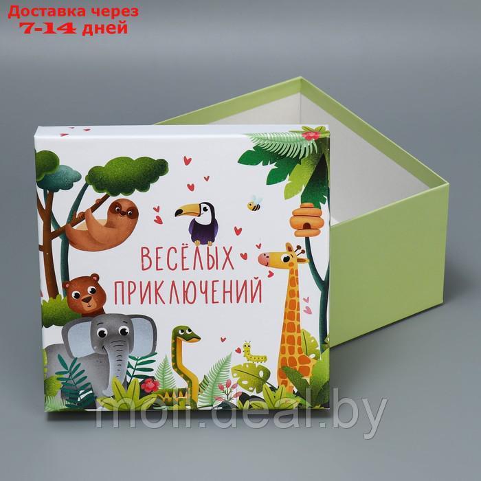 Набор подарочных коробок 5 в 1 "Детский", 14 × 14 × 8 22 × 22 × 12 см - фото 9 - id-p201246496