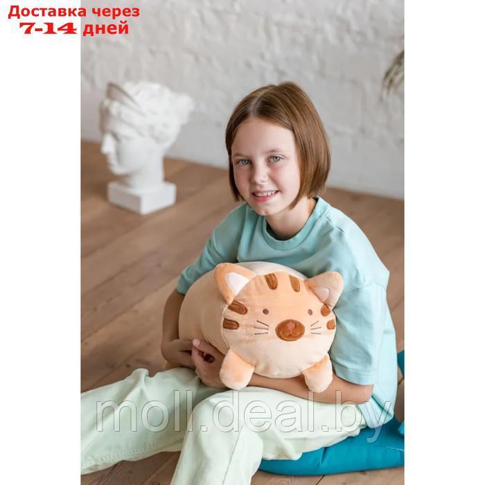 Мягкая игрушка "Кот", цвет рыжий, 45 см - фото 3 - id-p201245456