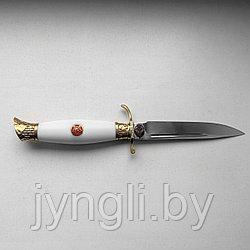 Нож НКВД Х12МФ кованая (белая рукоять)