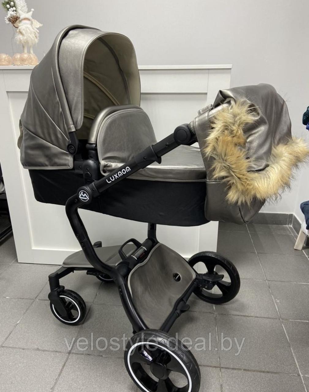 Коляска Deluxe Baby Stroller A/88 2/1 - фото 3 - id-p201274016